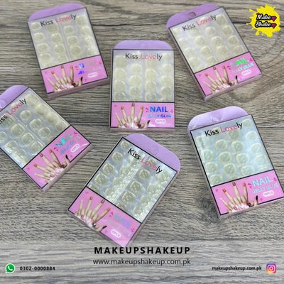 Nail Jelly Glue Stickers - Pack of 10 Stickers