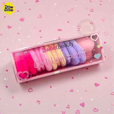 Sweet Beauty Cotton Puff 13 Pcs