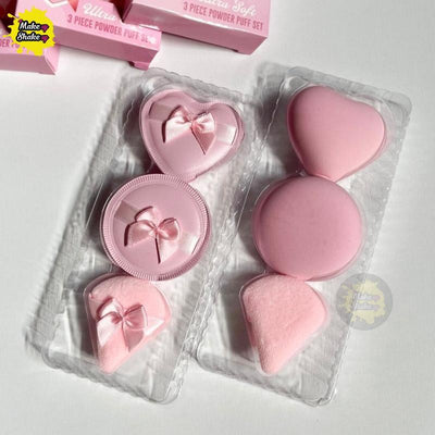 Mocallure Ultra Soft 3 Pcs Puff Set