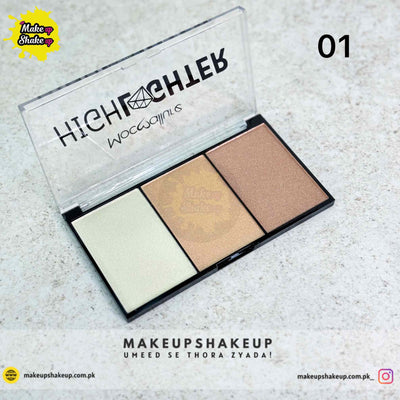 Mocallure Highlighter Kit 3 in 1