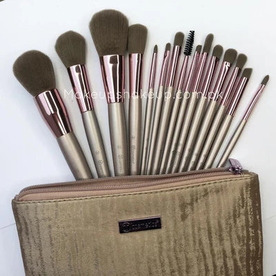 Bh Brushes Lavish with pouch and 15 brushes