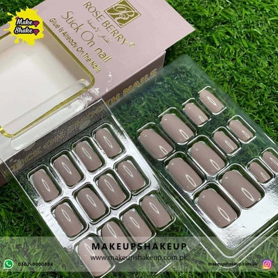 Roseberry Stick On Nails ( BR03)