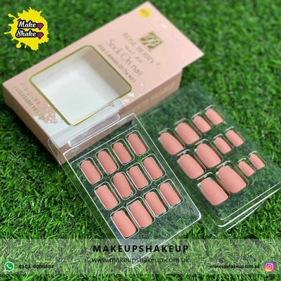 Roseberry Stick On Nails ( BR13 )