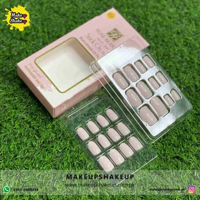 Roseberry Stick On Nails ( BR22 )