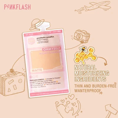 Pink Flash Travel Size Mini Pouch Foundation
