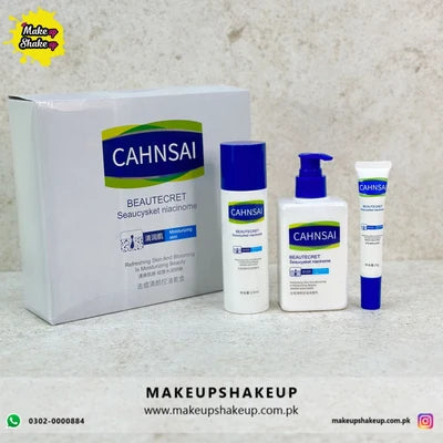 Cahnsai Skincare Kit ( Toner, Moisturizer & Eyecream )
