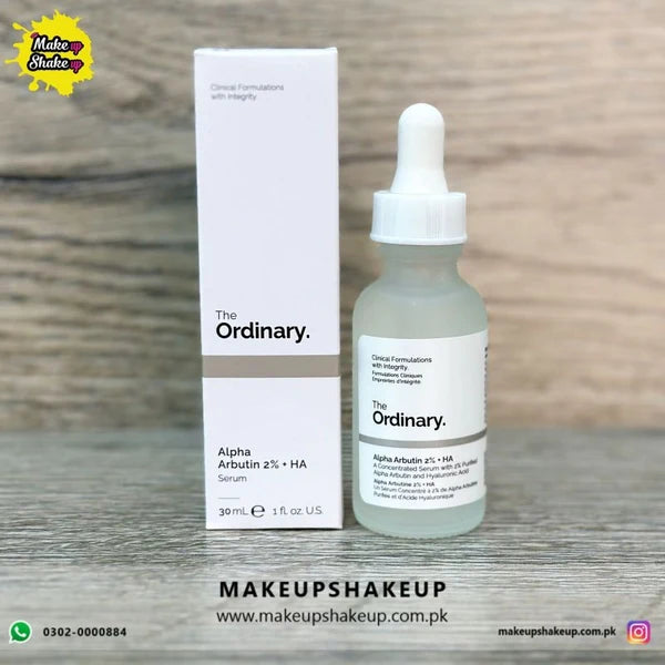 The Ordinary Alpha Arbutin 2% + HA - 30ml (Original Factory Leftover Stock)