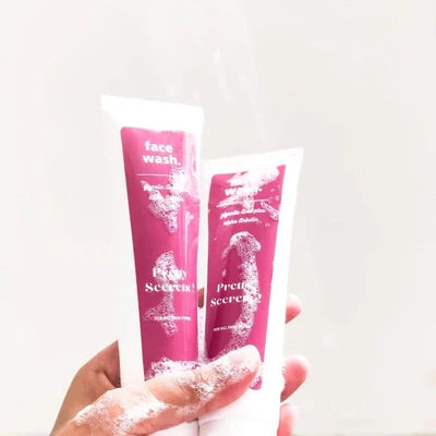 POPMEOUT Pretty Secrets Face Wash & Cleanser ( Glycolic Acid + Alpha Arbutin ) - 100 ml