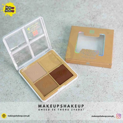 Roseberry 4 Colors Contour Palette