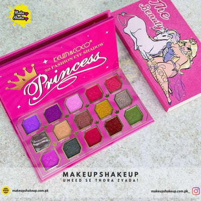 Kevin & Coco The Beauty Book Eyeshade Palette ( 30 Colors ) - Pink