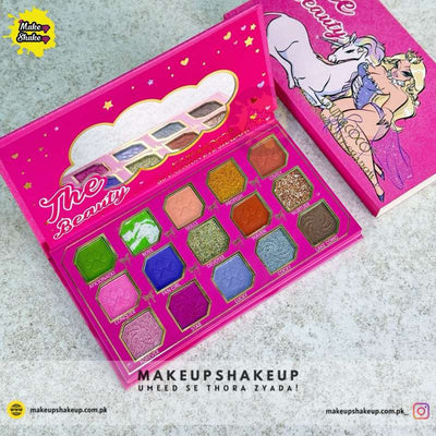Kevin & Coco The Beauty Book Eyeshade Palette ( 30 Colors ) - Pink
