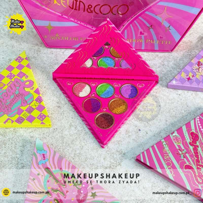 Kevin & Coco Love Sugar 5 in 1 Eyeshade Palettes Set ( 30 Colors )