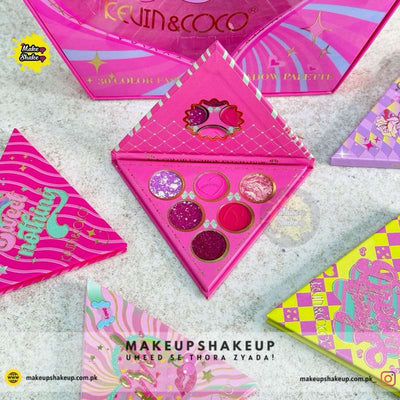 Kevin & Coco Love Sugar 5 in 1 Eyeshade Palettes Set ( 30 Colors )