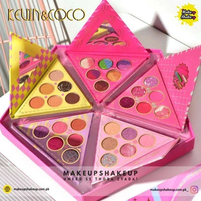 Kevin & Coco Love Sugar 5 in 1 Eyeshade Palettes Set ( 30 Colors )