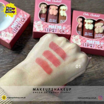 Color Castle Matte Lipsticks ( 3 Color )