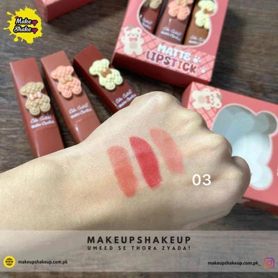Color Castle Matte Lipsticks ( 3 Color )