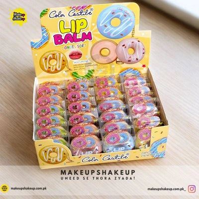 Color Castle Donut Lip balm