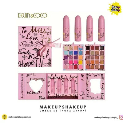 Bliss Moment 40 ColorEyeshadow & Lipstick Set - Kevin & Coco