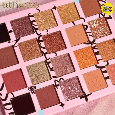 Bliss Moment 40 ColorEyeshadow & Lipstick Set - Kevin & Coco