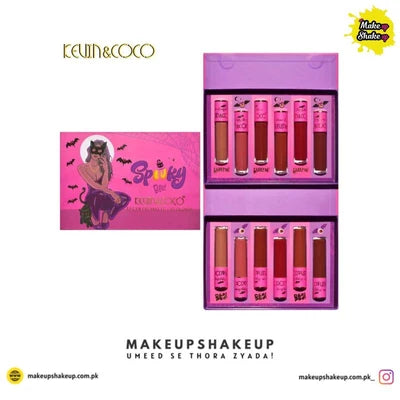 Kevin & Coco Spooky Boo Lip gloss 12 Colors