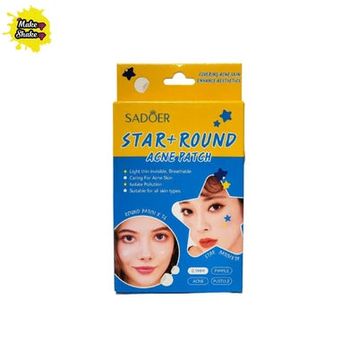 Sadoer Acne Patches Round Plus Star 36 Patches