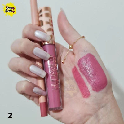 Hudamoji 2 in 1 Lip Matte Kit