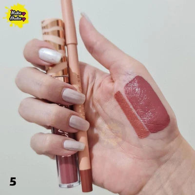 Hudamoji 2 in 1 Lip Matte Kit