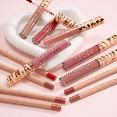 Hudamoji 2 in 1 Lip Matte Kit
