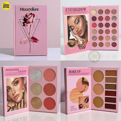 Mocallure 3 Step Book Palette - Rose