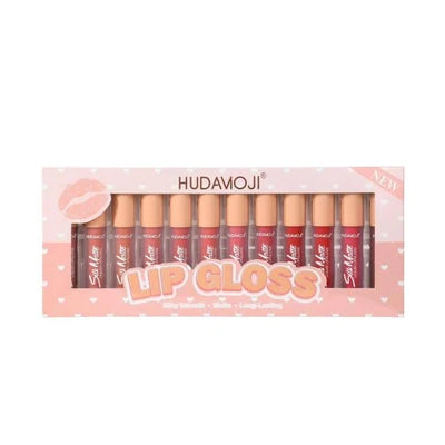 Hudamoji Silk Smooth Matte Lipgloss Set
