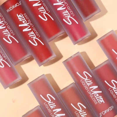 Hudamoji Silk Smooth Matte Lipgloss Set