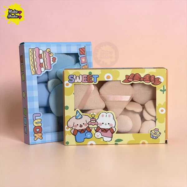 Cute Puff Set 13 Pcs