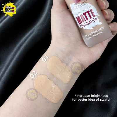 Emelie Fresh All Day Matte Foundation